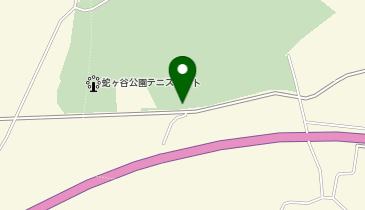 蛇ケ谷公園グラウンドゴルフ場の地図画像