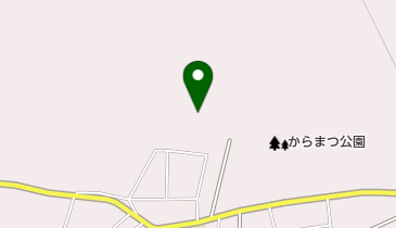 小樽からまつ公園庭球場の地図画像