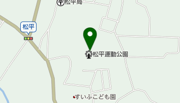 松平運動公園の地図画像