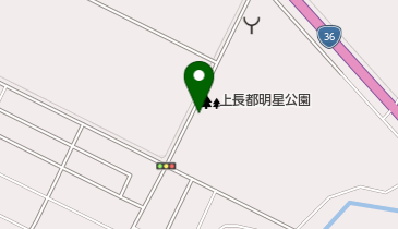 上長都明星公園庭球場の地図画像