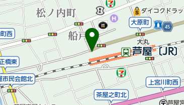 台湾甜商店 芦屋モンテメール店の地図画像