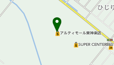 マックハウス アルティモール東神楽店の地図画像