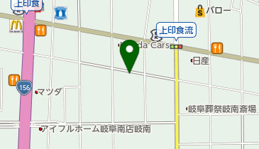 クリーニングとコインランドリー カネスエ岐南店の地図画像