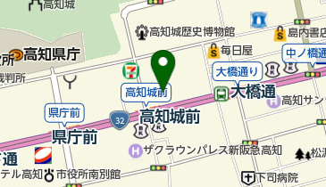 エニタイムフィットネス 高知本町店の地図画像