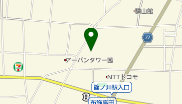 ナーシングホーム ぬくもりの里篠ノ井の地図画像