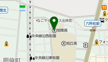 愛知県立旭陵高等学校の地図画像