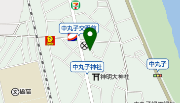 バイクセンター川崎の地図画像