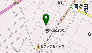 かましん間々田店の地図画像