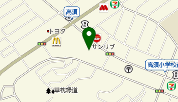 ダイソー サンリブ高須店の地図画像