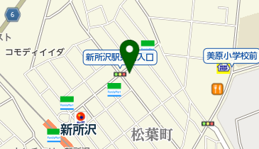 クレーピエトーキョー 所沢店の地図画像