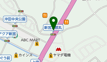 純生食パン工房 HARE/PAN(ハレパン) 新宮店の地図画像