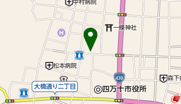 四万十牛本舗 焼肉 いぶきの地図画像