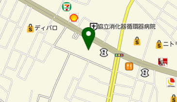 函館市亀田交流プラザの地図画像