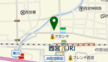 日本調剤 西宮薬局の地図画像