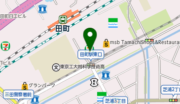 焼肉ライク 田町芝浦店の地図画像