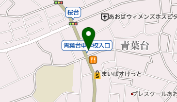 麺家はるの地図画像