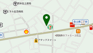 KUSHITANI PROSHOP(クシタニプロショップ) 熊本の地図画像