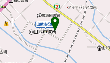 伊藤左千夫記念公園の地図画像