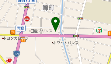 カーセブン 富士店の地図画像