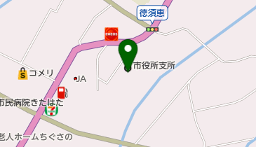 唐津市北波多市民センターの地図画像