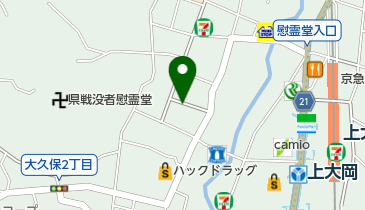 カフェギャラリー十三番地の地図画像