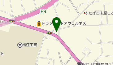 中央建設株式会社 松江店の地図画像