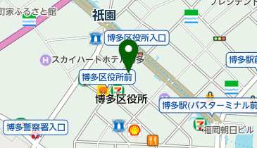 世宗韓国語教育センターの地図画像