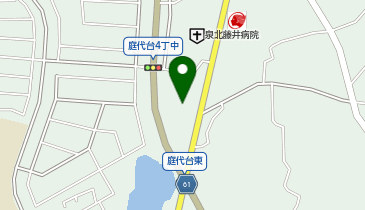 油甚 泉田中店の地図画像