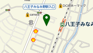 YAZワールド アピナ八王子みなみ野店の地図画像