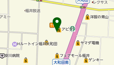 LAKOLE(ラコレ) アピタ福井大和田店の地図画像