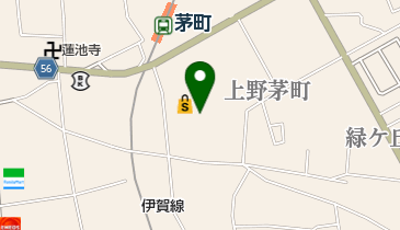 ヤングドライ イオン伊賀上野店の地図画像