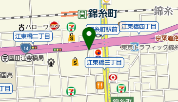 ペッパーランチ 錦糸町プラザビル店の地図画像