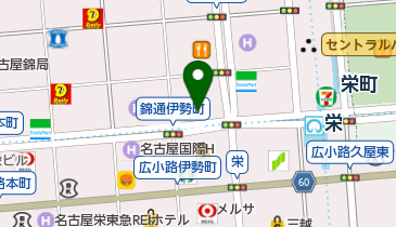 東京油組総本店 名古屋 栄組の地図画像