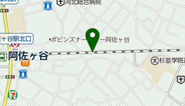 3米3(サンマイサン) 阿佐ヶ谷店の地図画像