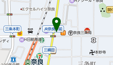 奈良駅前鶏料理個室ダイニング 風花 奈良駅前店の地図画像