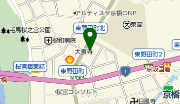 お好み・鉄板焼 京橋KONOMU(コノム)の地図画像