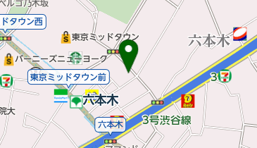 六本木 香火鍋 新天地の地図画像