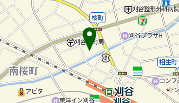 刈谷駅前商店街の地図画像