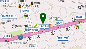 久松通商店街の地図画像