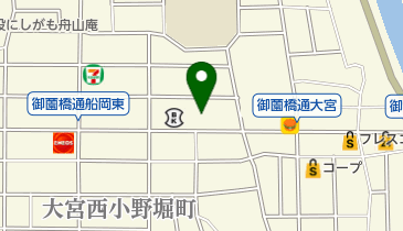 御園橋801商店街の地図画像