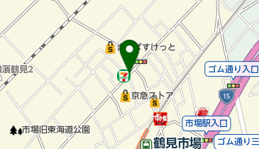 市場銀座商店街の地図画像