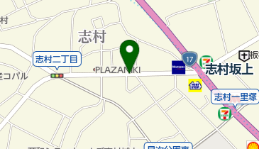 志村銀座商店街の地図画像