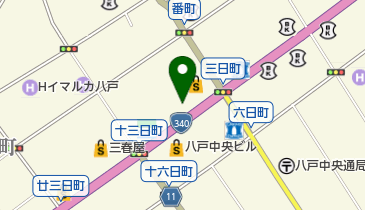 三日町商店街の地図画像