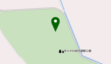 村上市荒川多目的グラウンドの地図画像