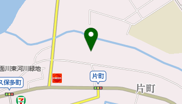 三面川東河川公園の地図画像