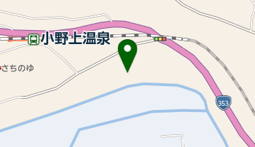渋川市小野上温泉公園の地図画像