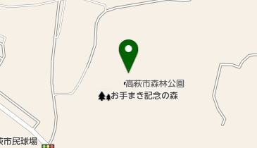 森林公園の地図画像