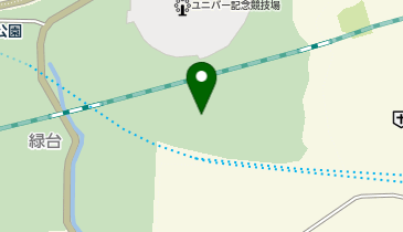 神戸総合運動公園の菜の花・コスモスの地図画像