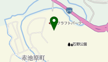 人吉クラフトパーク石野公園・伝統文化工芸館の地図画像