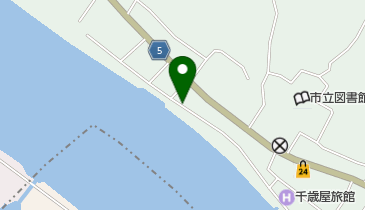 水郷北斎公園の地図画像